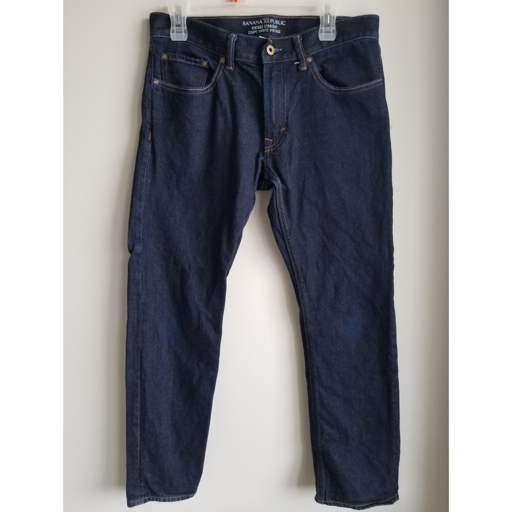 BANANA REPUBLIC MENS VINTAGE STRAIGHT JEANS
